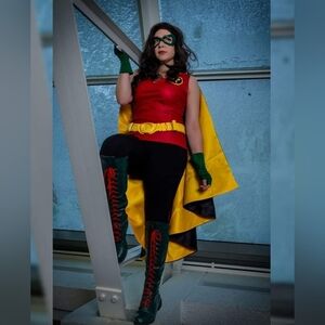Custom Robin Damian Wayne Cosplay from Batman size medium-large